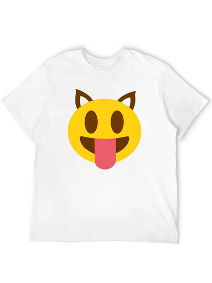 Emoji Dog Tongue T-Shirt