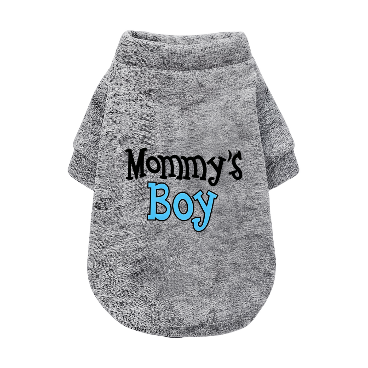 Mommy's Boy Cozy Pet Pullover Sweater, Cute Boy Puppy Outfit