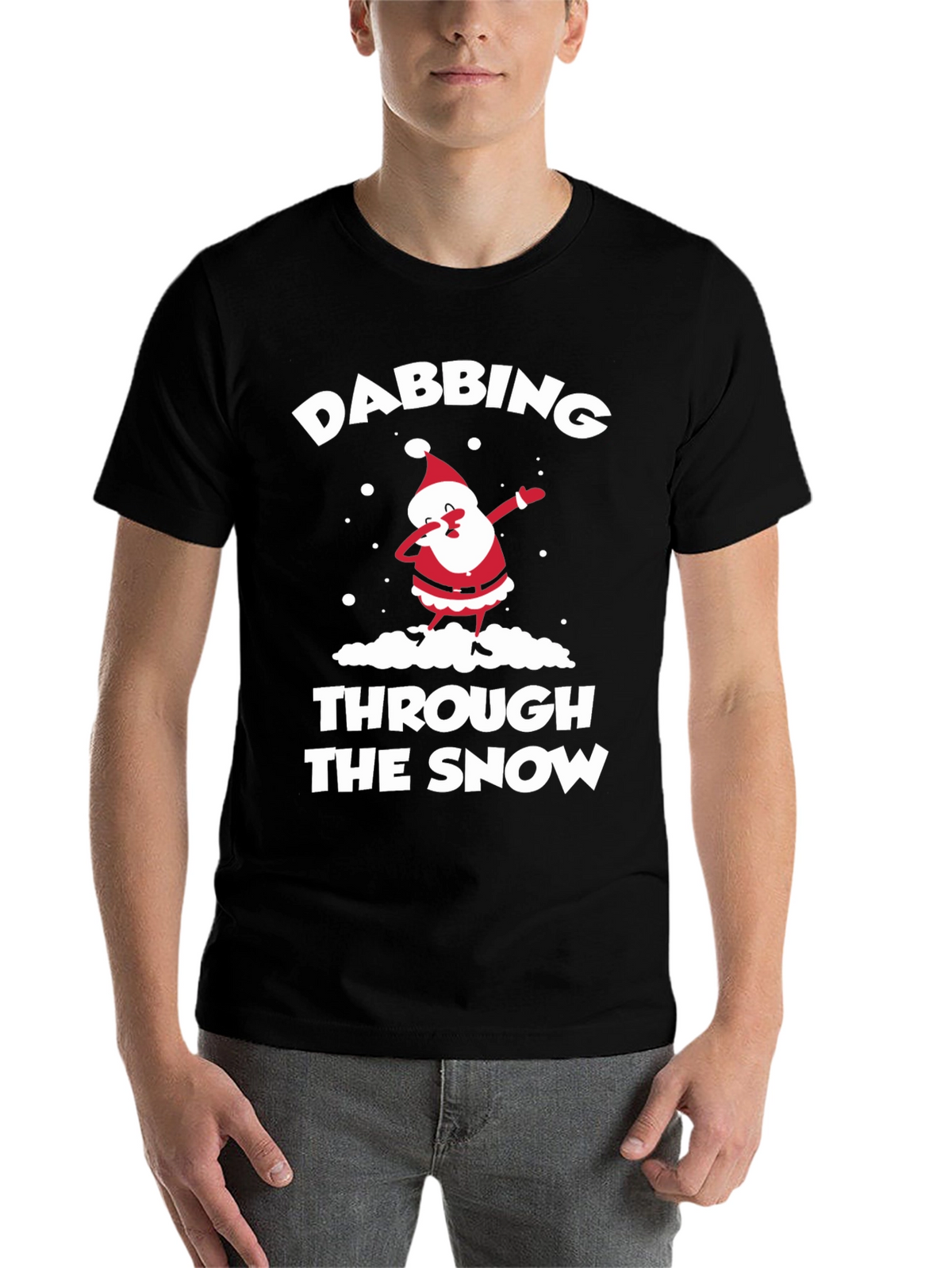 Dabbing Santa Christmas T-Shirt