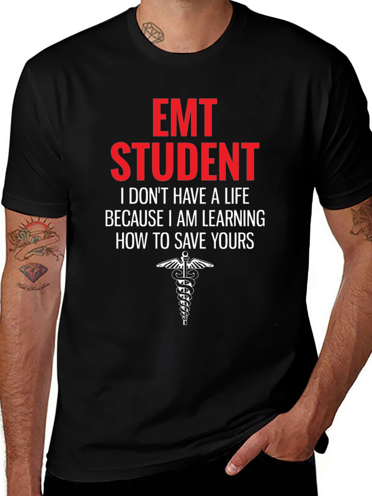 EMT Student Graphic T-Shirt - Save Lives