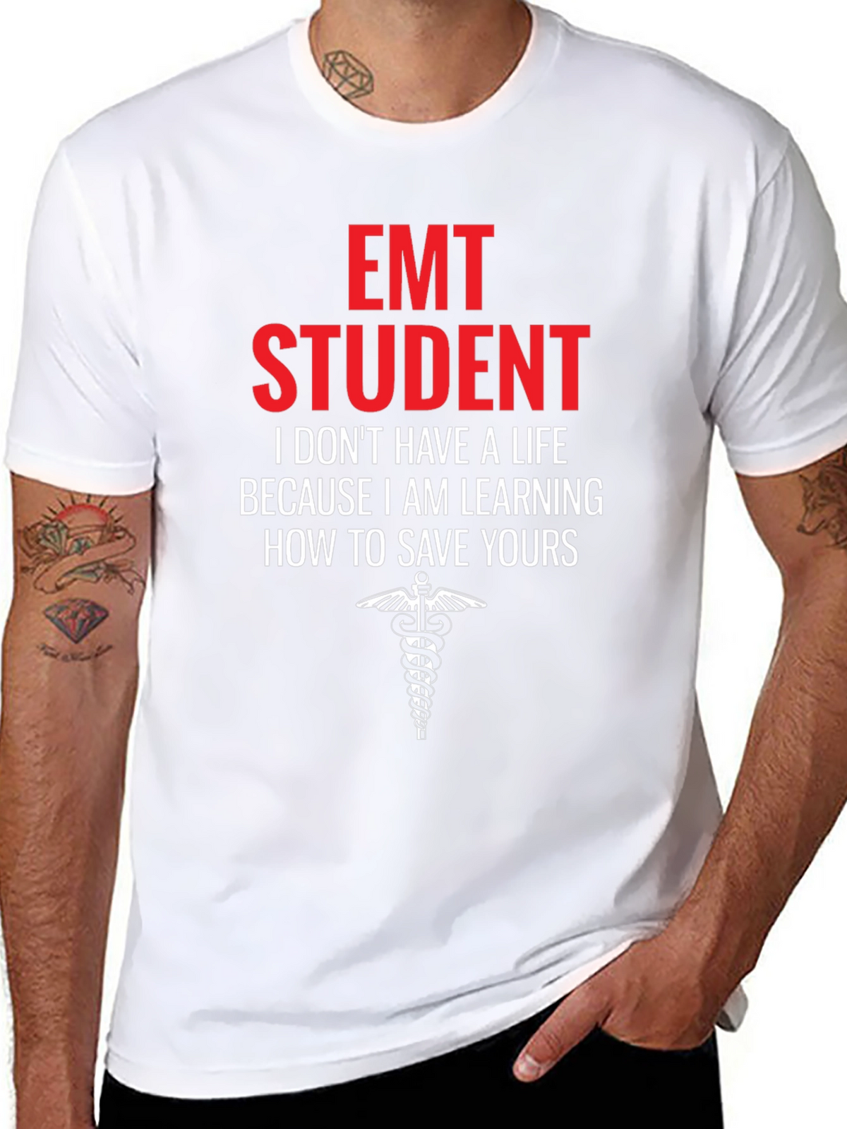 EMT Student Graphic T-Shirt - Save Lives