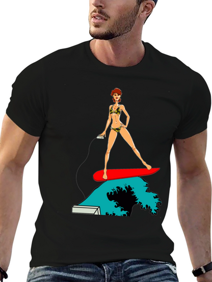 Surfs Up Iron T-Shirt
