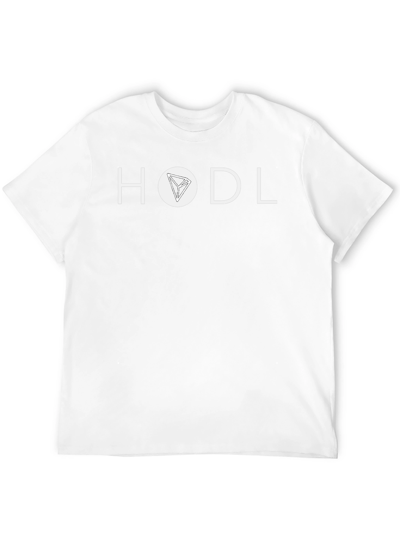 HODL Crypto Tee - Black Cotton Cryptocurrency Shirt