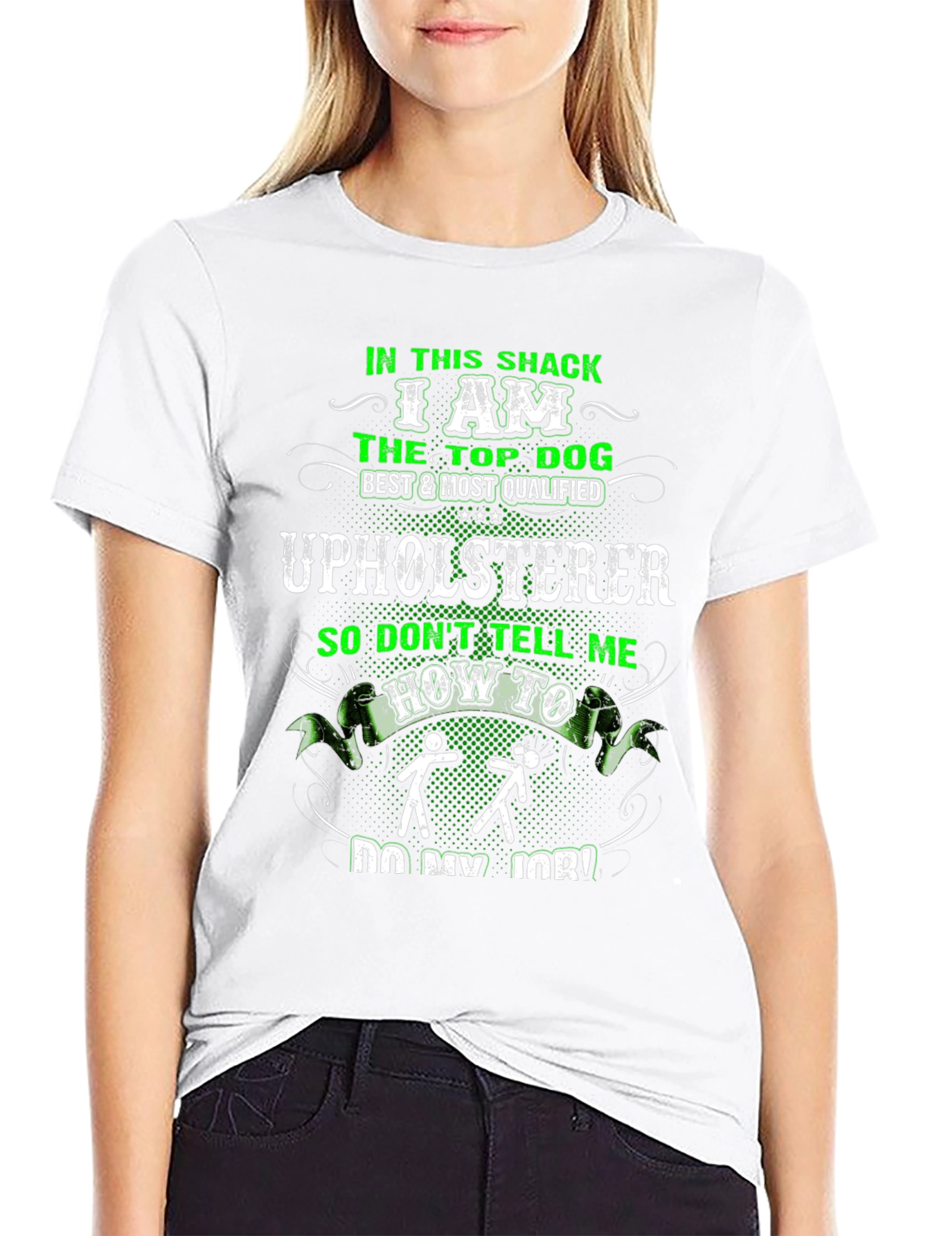 Upholsterer Funny Graphic T-Shirt