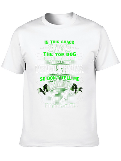 Upholsterer Funny Graphic T-Shirt