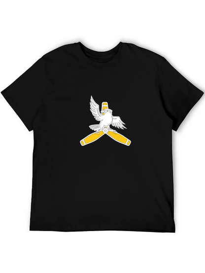 Aviator Eagle Propeller Graphic Tee