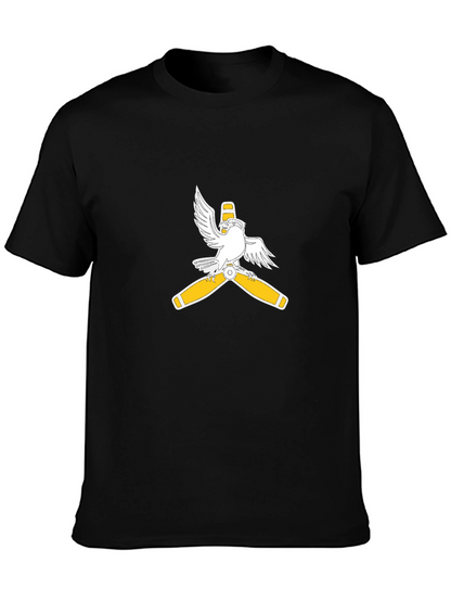 Aviator Eagle Propeller Graphic Tee