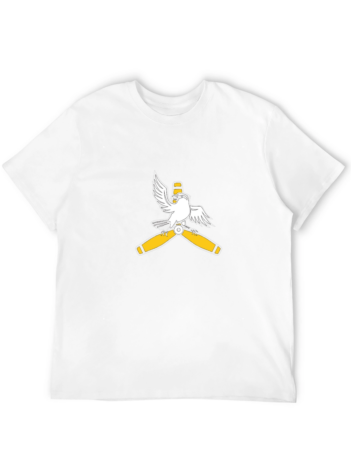 Aviator Eagle Propeller Graphic Tee
