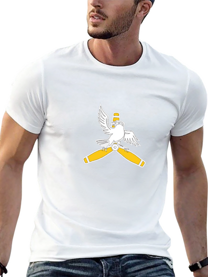 Aviator Eagle Propeller Graphic Tee