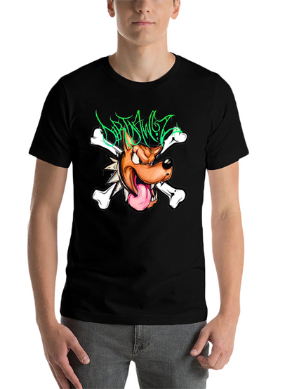Dirty Dawgz T-Shirt - Edgy Cartoon Dog Graphic