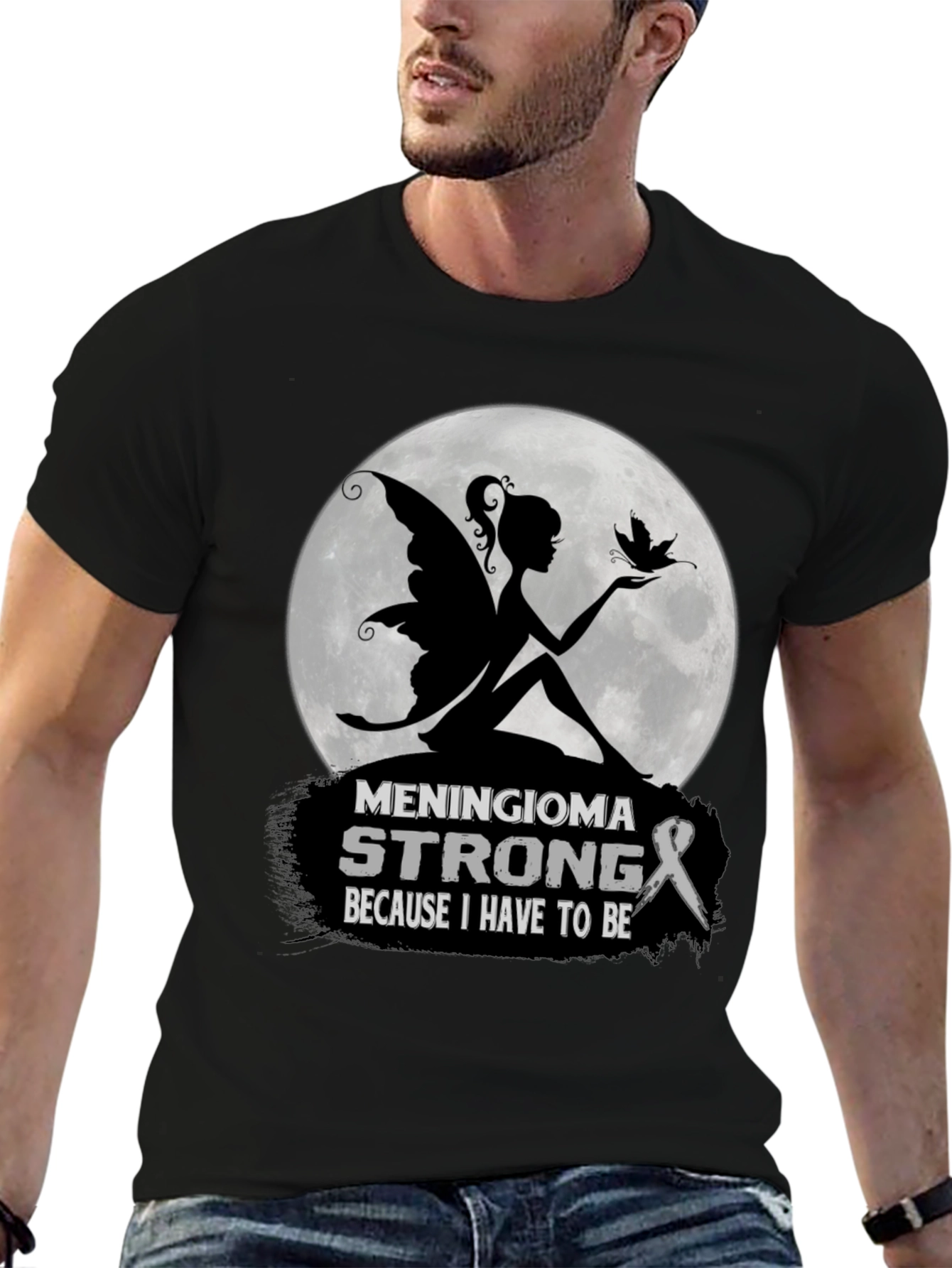 Meningioma Strong T-Shirt - Awareness Support