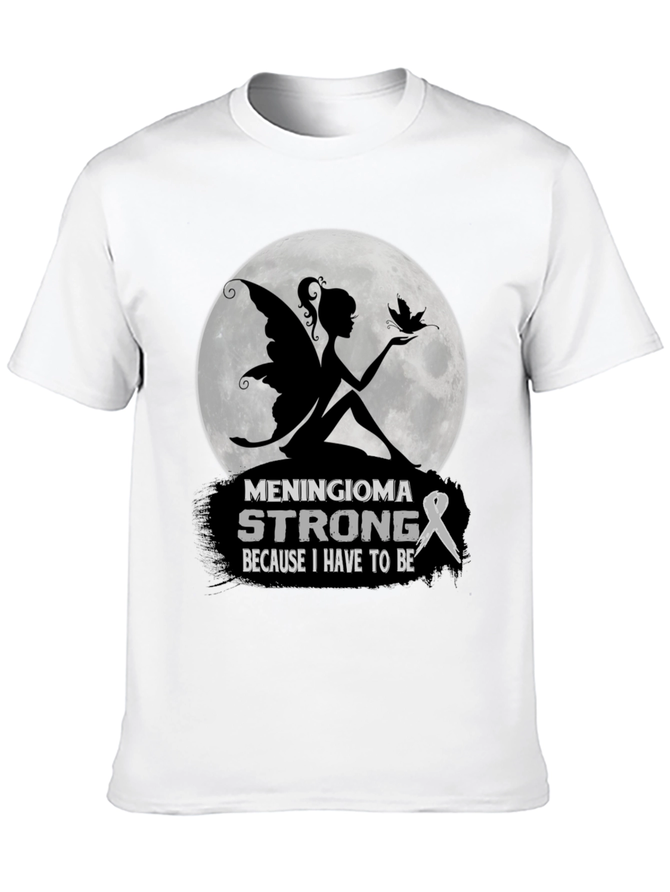 Meningioma Strong T-Shirt - Awareness Support