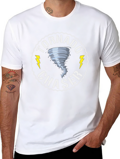 Tornado Chaser Graphic Tee - Weather Enthusiast Apparel