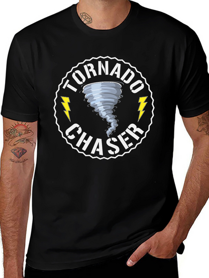 Tornado Chaser Graphic Tee - Weather Enthusiast Apparel
