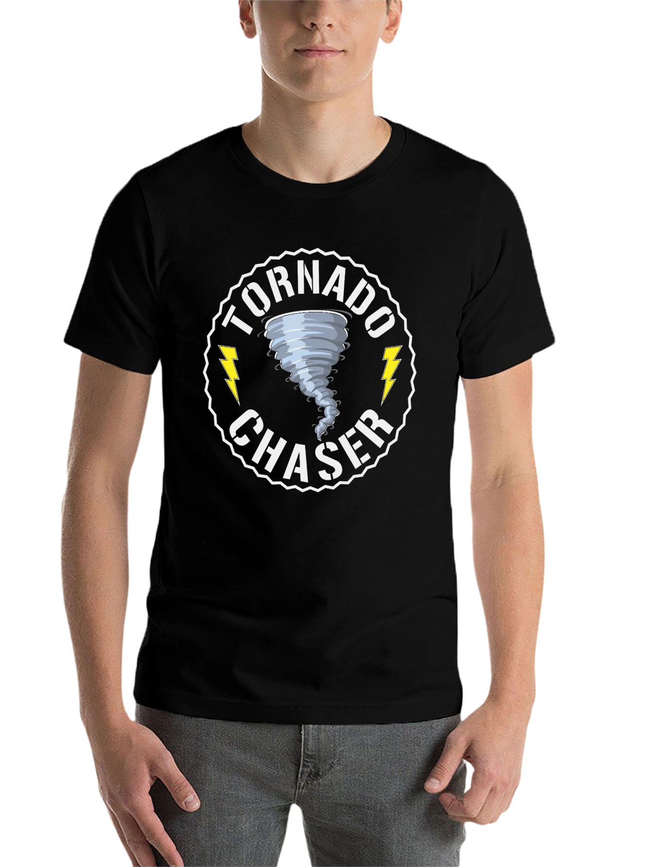 Tornado Chaser Graphic Tee - Weather Enthusiast Apparel