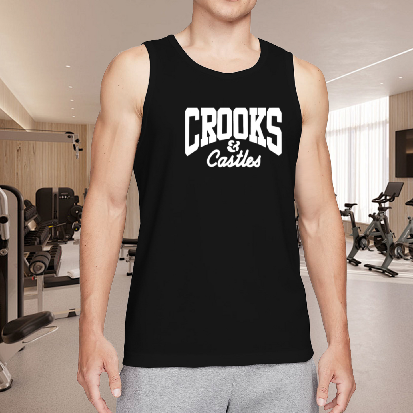 Crooks & Castles Streetwear Logo Tank Top