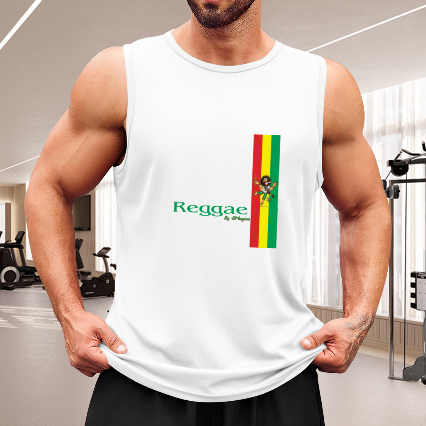 Classic Reggae Rasta Flag Culture Tank Top