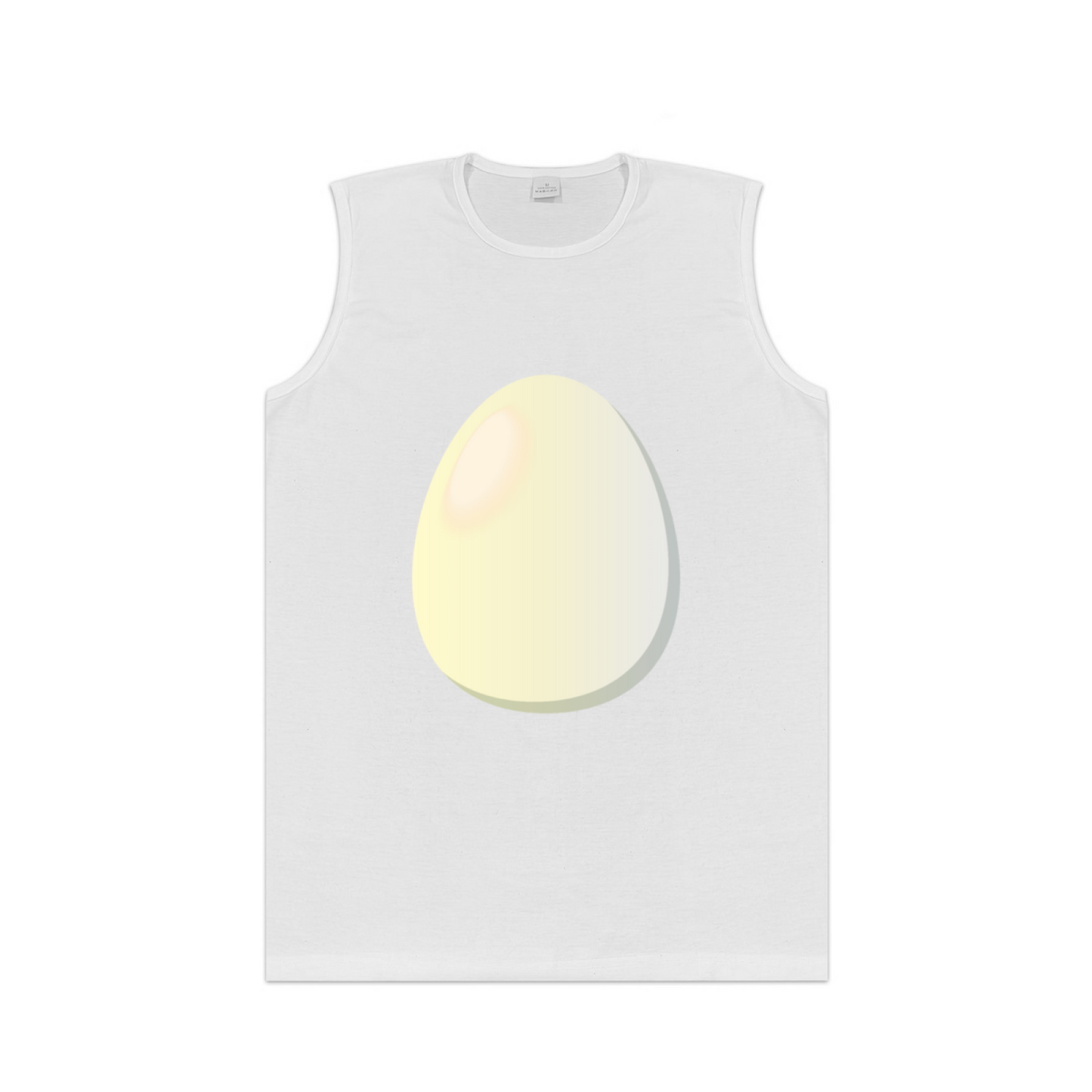 Minimalist Single Egg Simple Art Casual Men¡¯s Tank