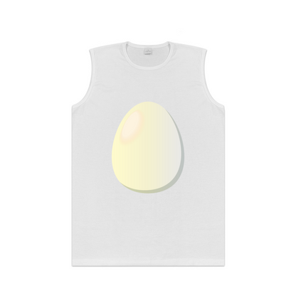Minimalist Single Egg Simple Art Casual Men¡¯s Tank