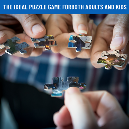 Dreamy Floating Fairyland Cracked Teacup Fantasy Puzzle