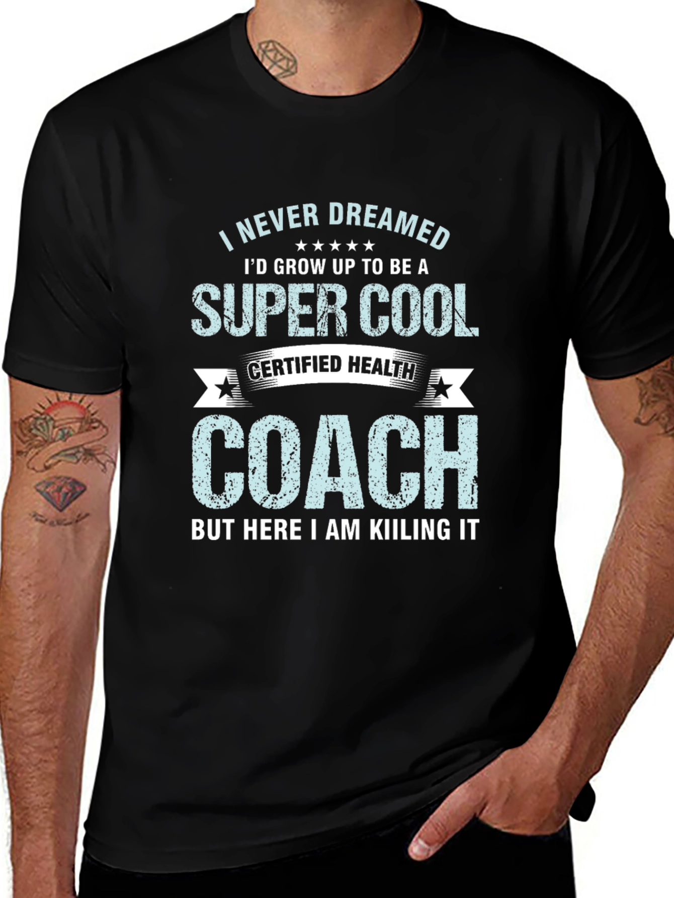 Super Cool Health Coach Graphic Tee