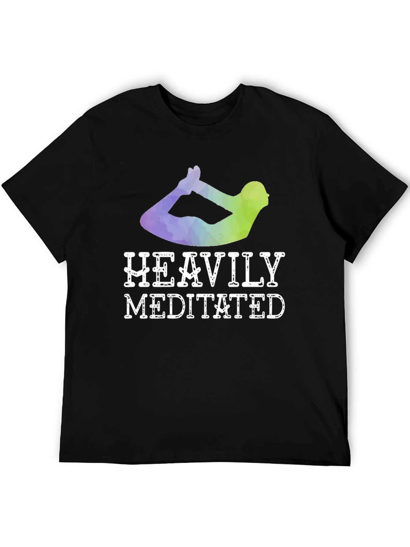 Heavily Meditated Yoga T-Shirt