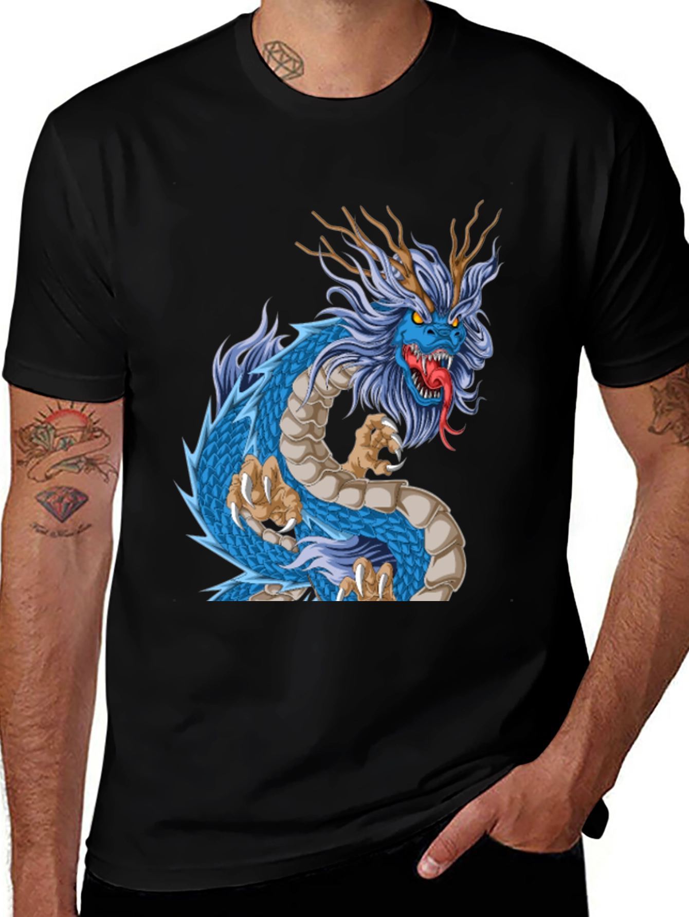 Dragon Graphic T-Shirt - Bold Style