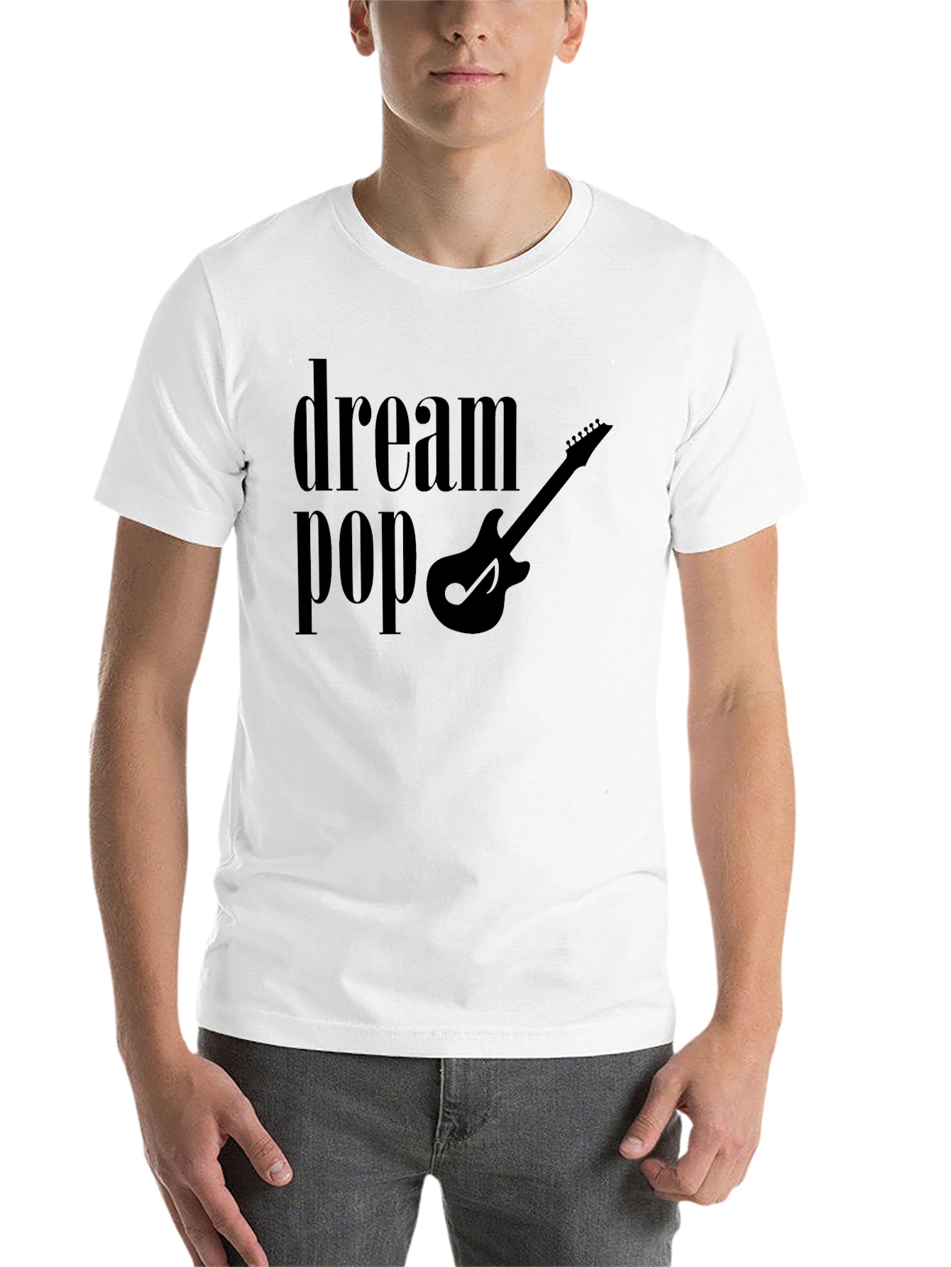 Dream Pop Guitar T-Shirt - Stylish Music Tee