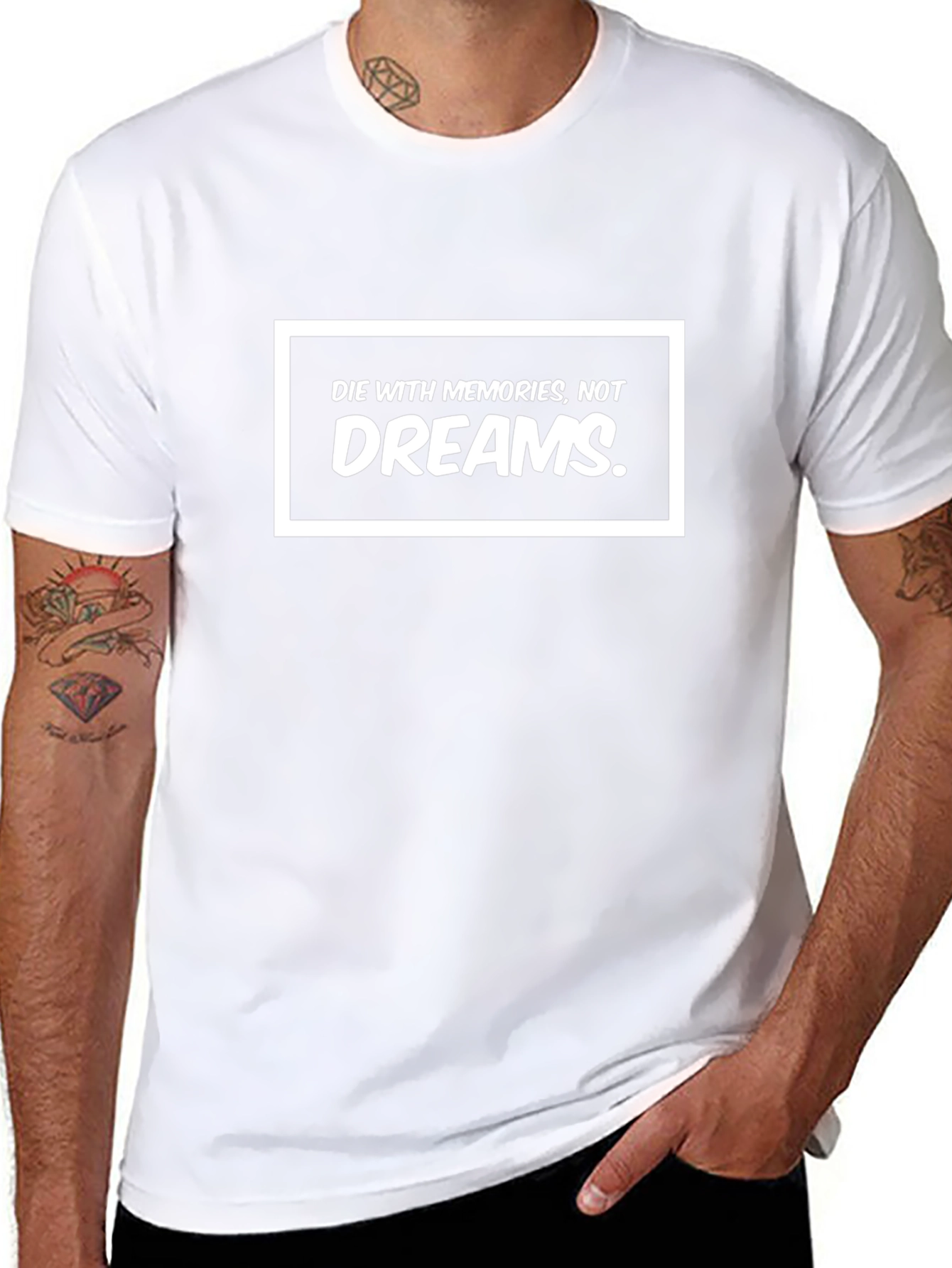 Die with Memories T-Shirt - Inspirational Graphic Tee