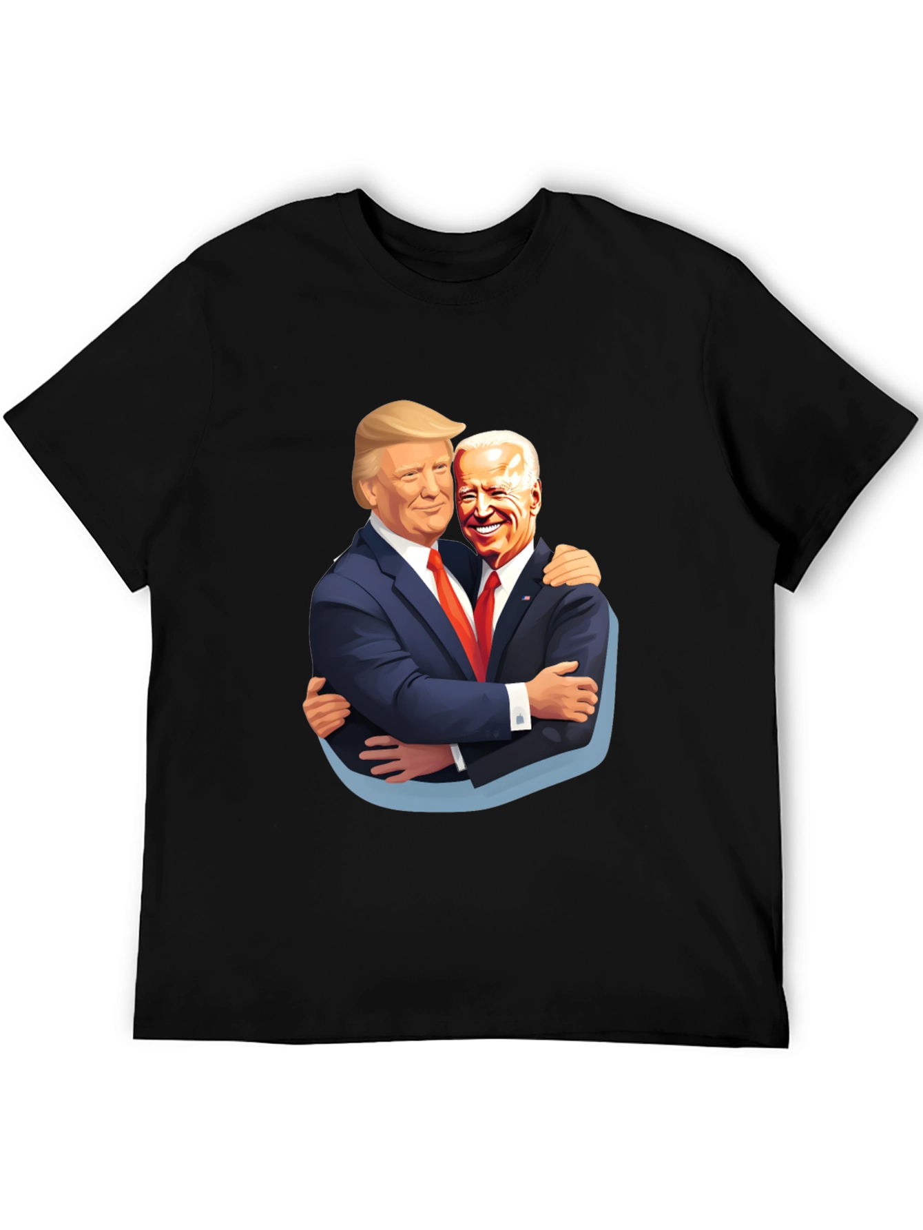 Trump Biden Hug T-Shirt - Political Humor Tee