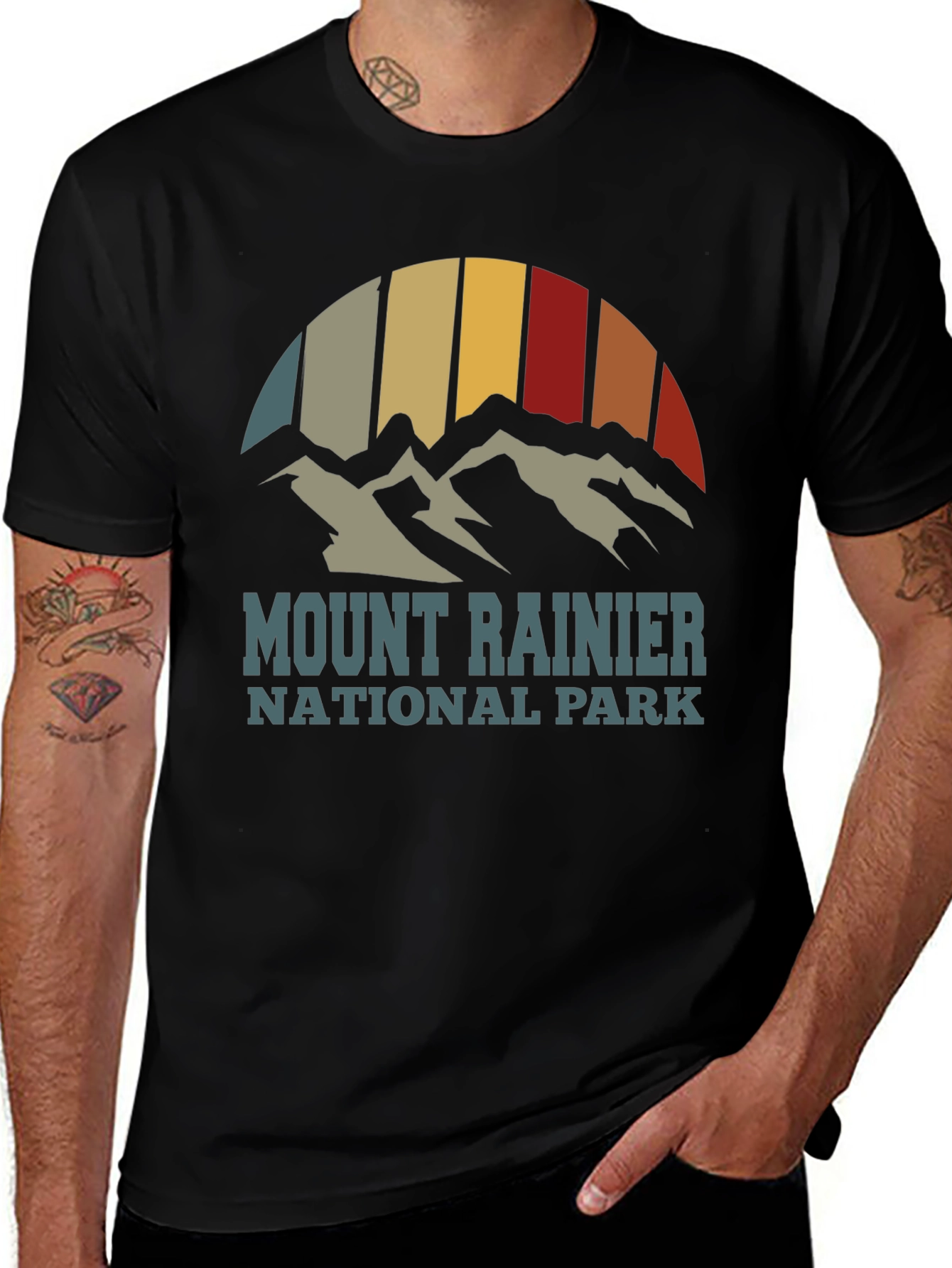 Mount Rainier National Park Graphic Tee