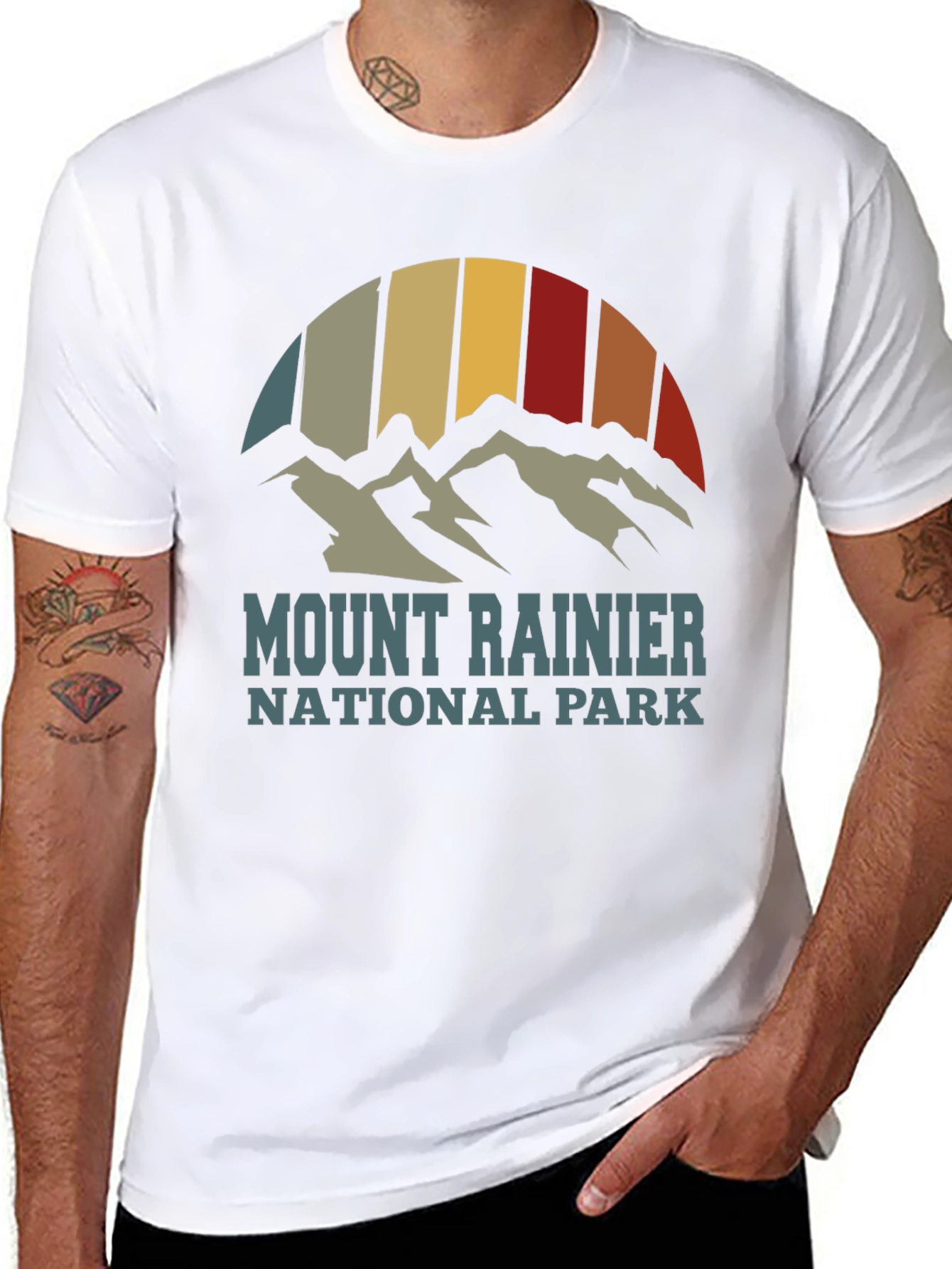 Mount Rainier National Park Graphic Tee