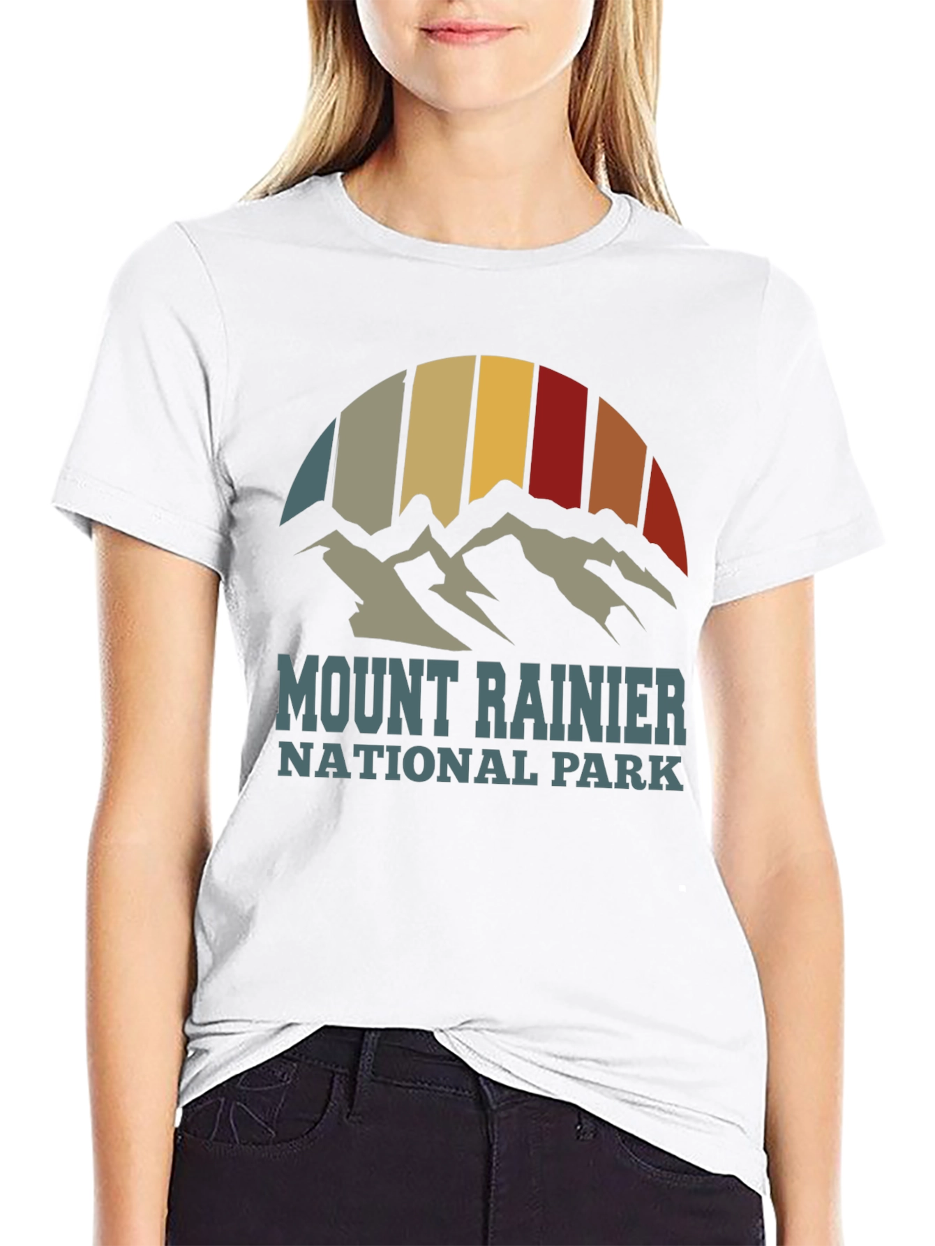 Mount Rainier National Park Graphic Tee