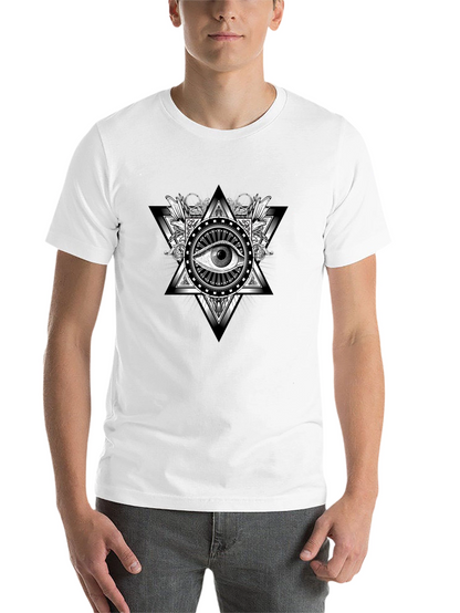 Illuminati Eye Graphic Black T-Shirt