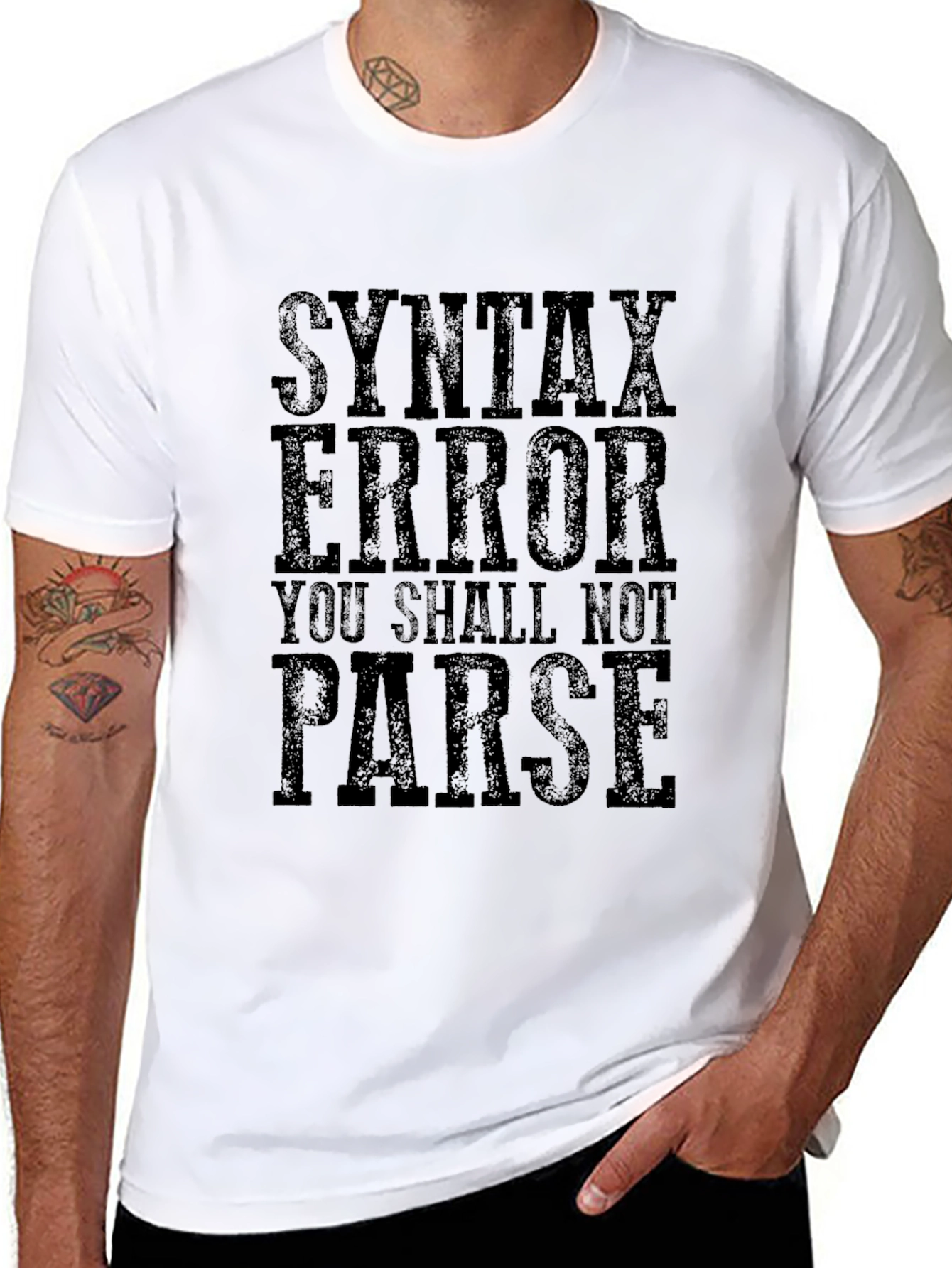 Syntax Error Funny Programmer T-Shirt