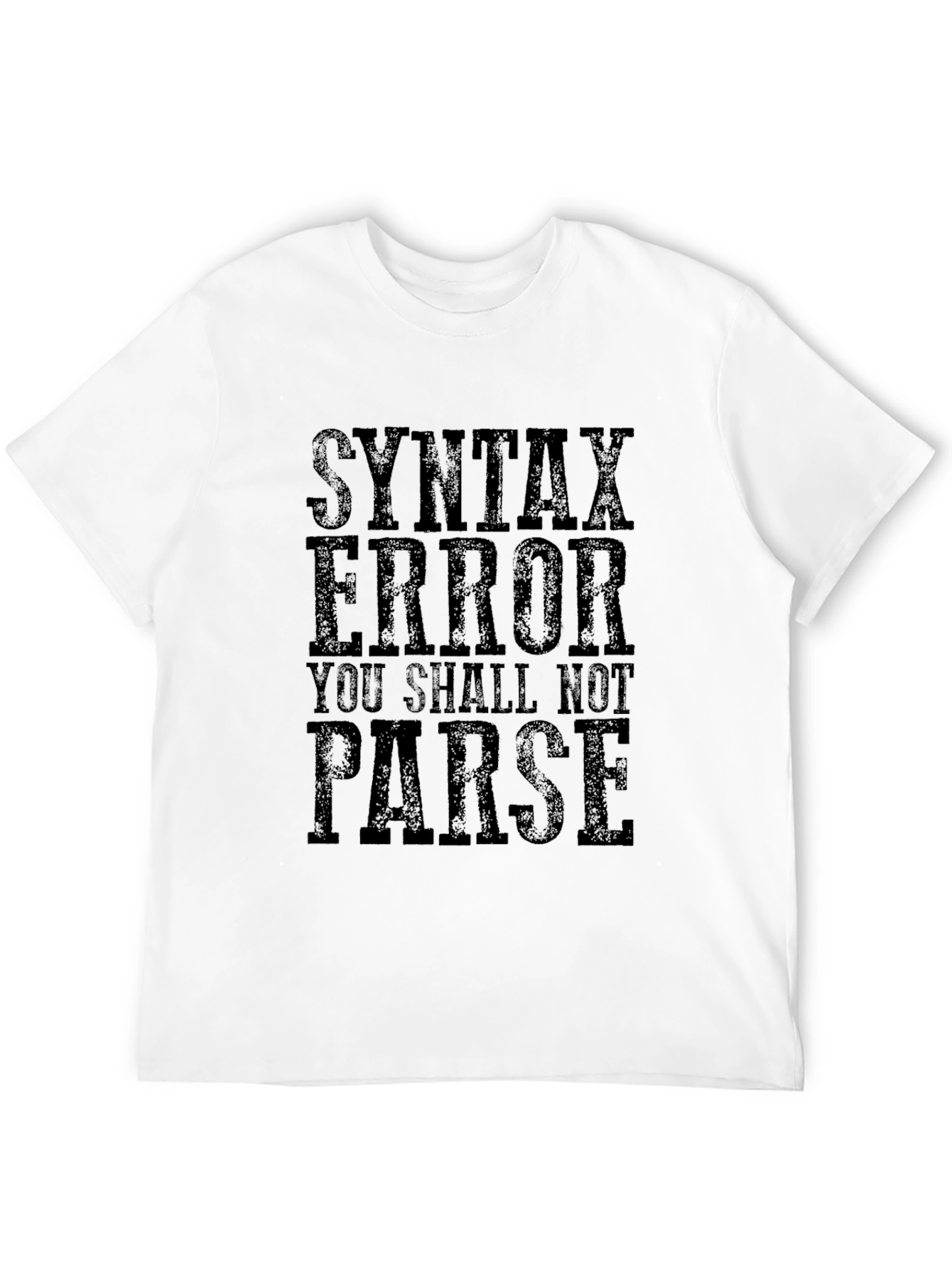 Syntax Error Funny Programmer T-Shirt