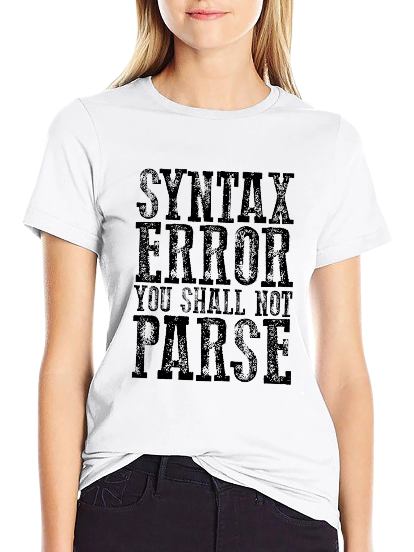 Syntax Error Funny Programmer T-Shirt