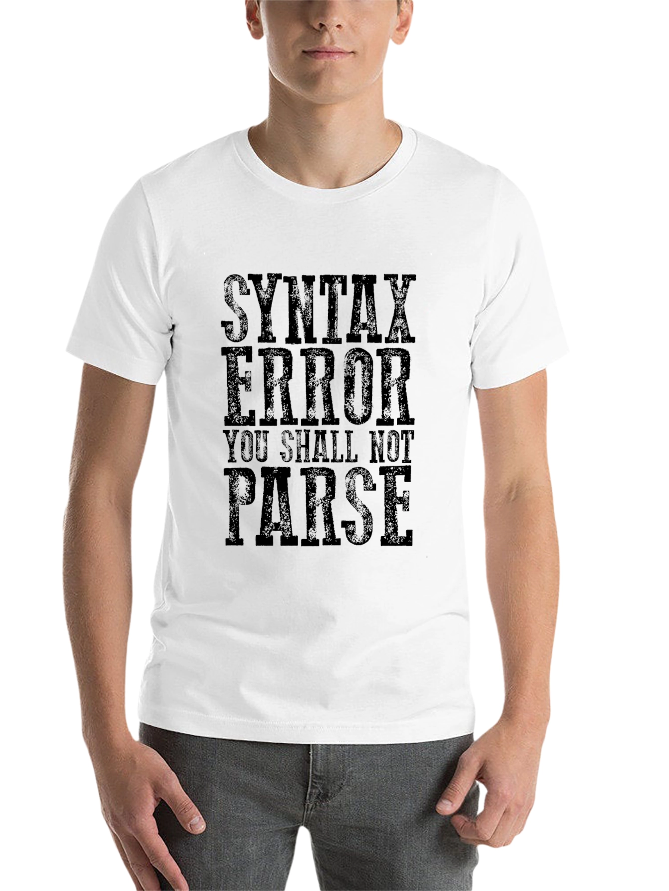 Syntax Error Funny Programmer T-Shirt