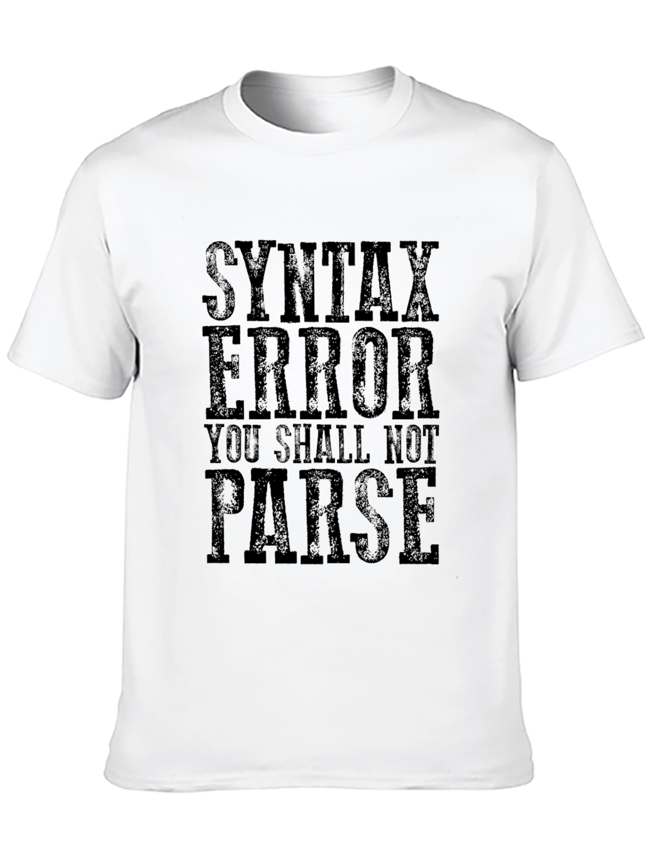 Syntax Error Funny Programmer T-Shirt