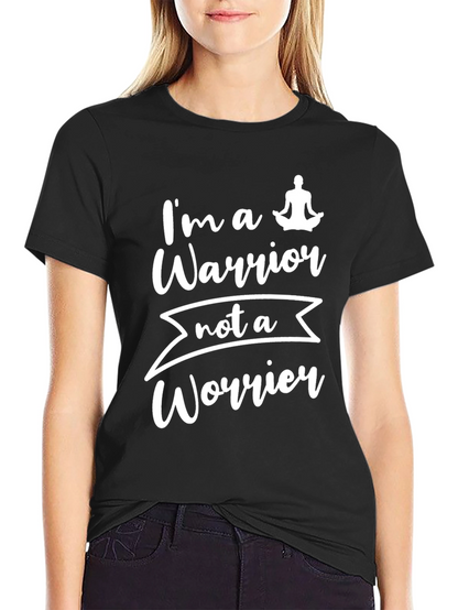 Warrior Not a Worrier Graphic Tee