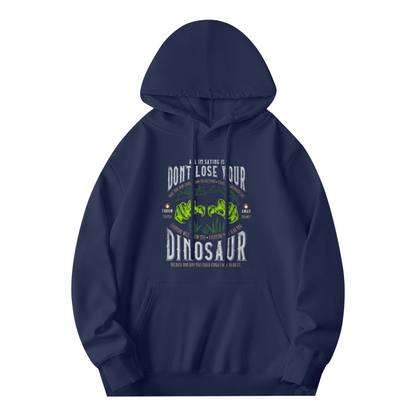 Don¡¯t Lose Your Dinosaur Vintage Gym Hoodie, Comfort Retro Sweatshirt