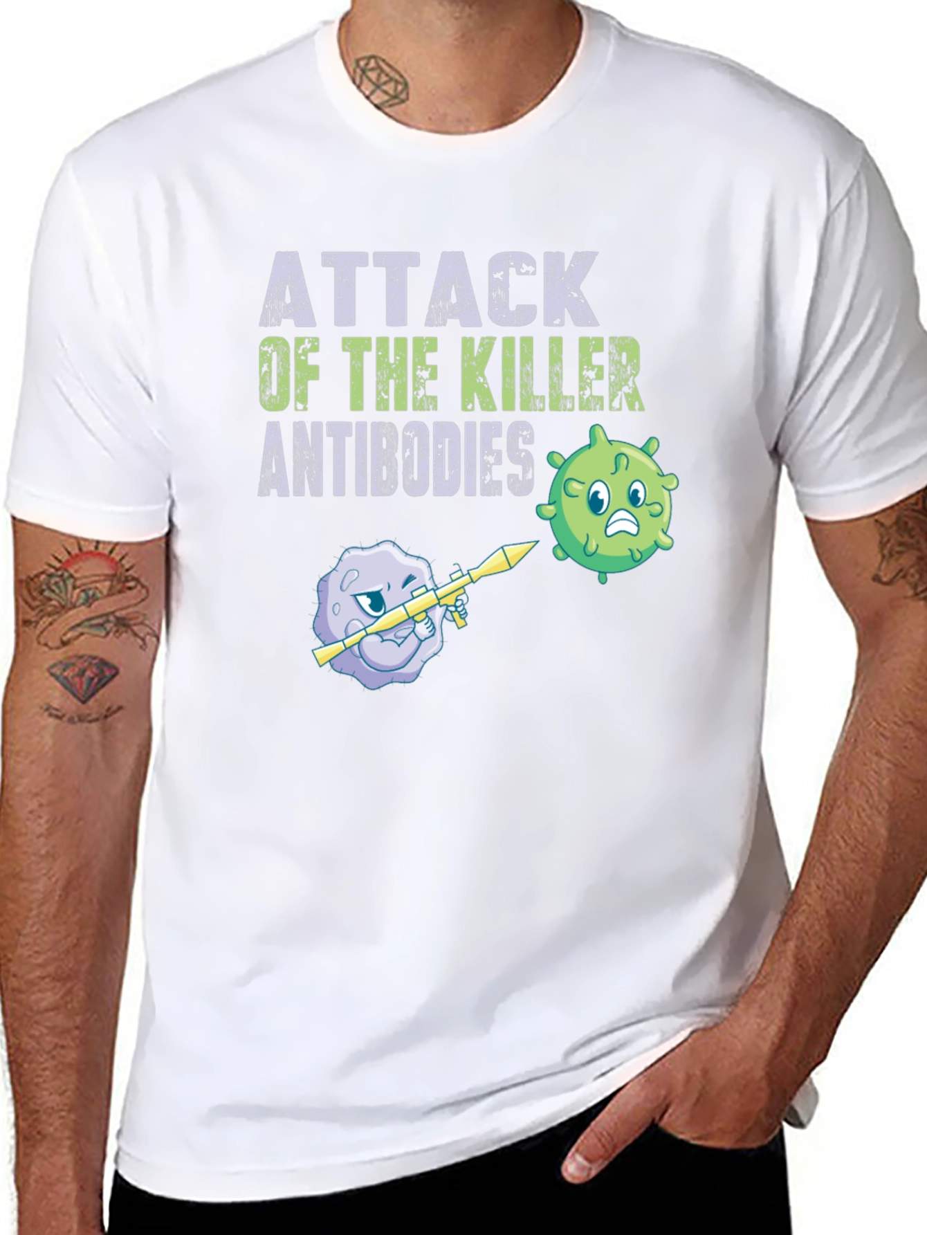 Attack of the Killer Antibodies T-Shirt