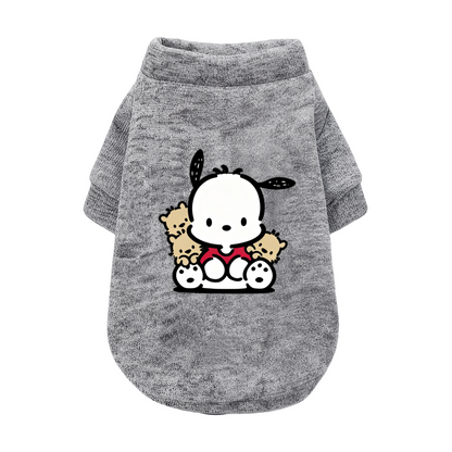 Pochacco Surrounded by Tiny Bears Pet Sweater, Super Kawaii Pet Outfit