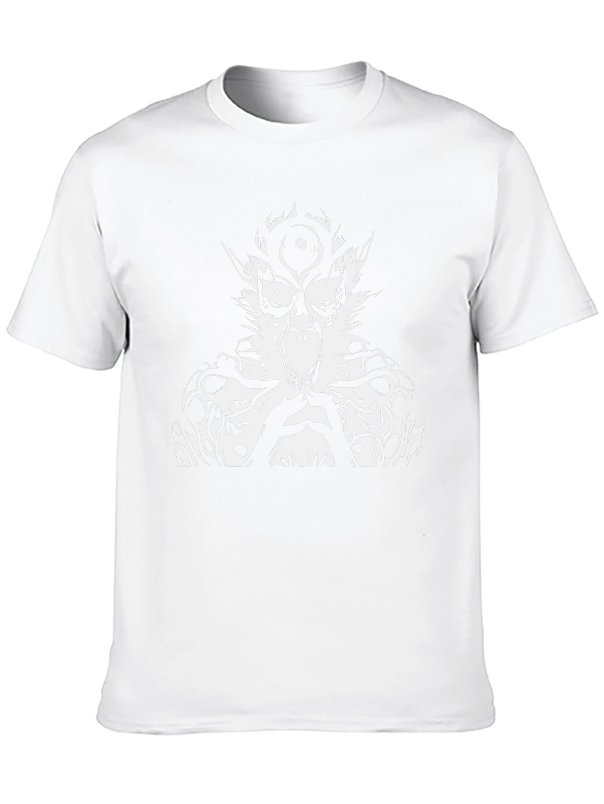 Graphic Print T-Shirt - Black Tee
