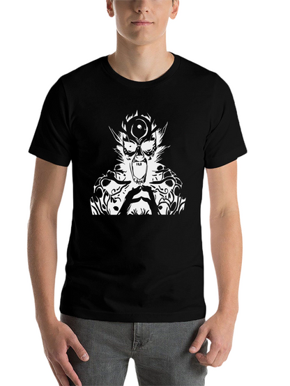 Graphic Print T-Shirt - Black Tee