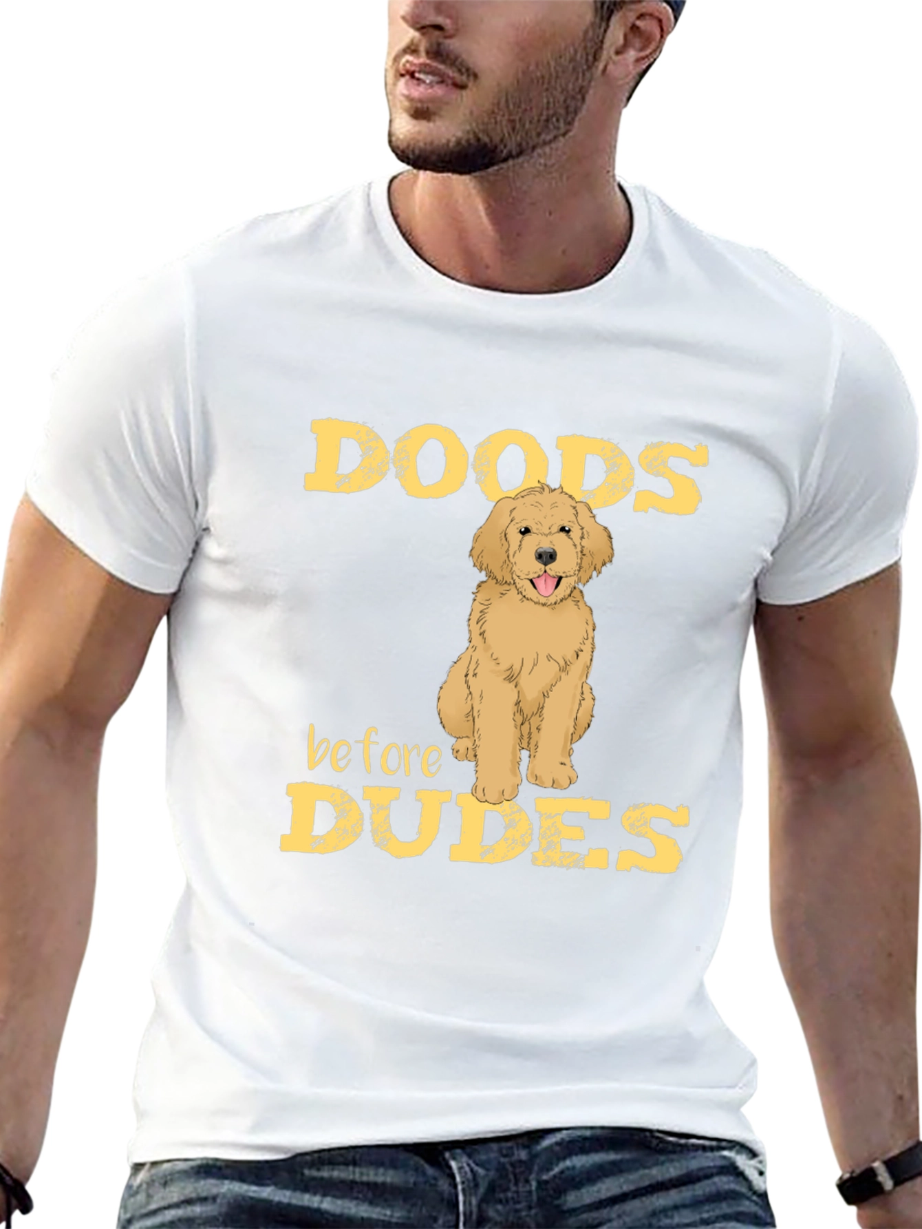 Doods Before Dudes Dog Lover Graphic Tee