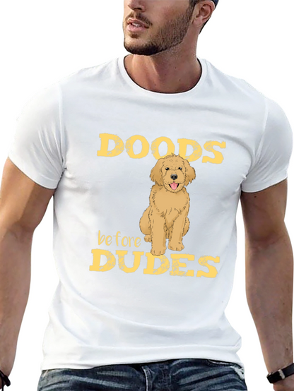 Doods Before Dudes Dog Lover Graphic Tee