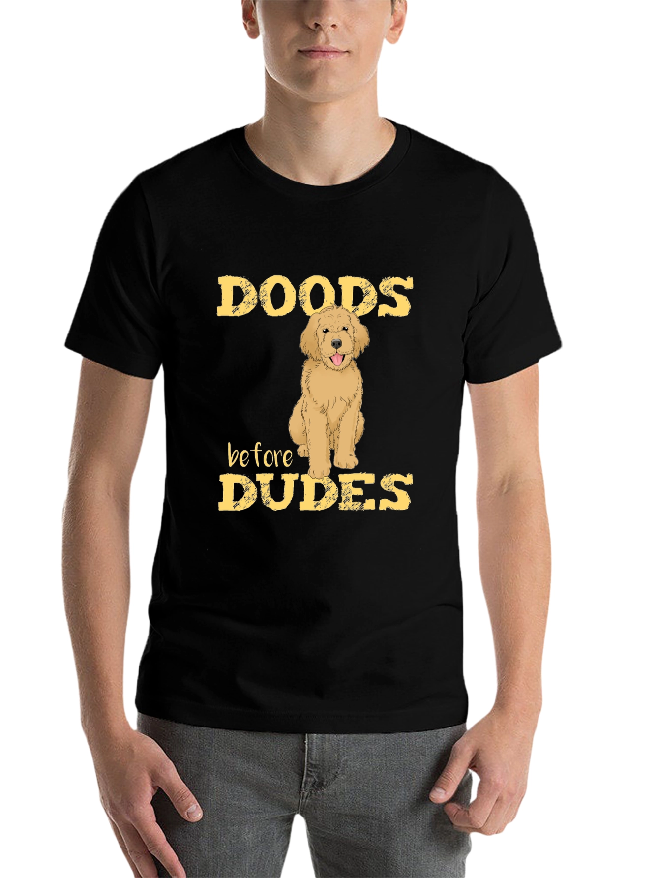 Doods Before Dudes Dog Lover Graphic Tee
