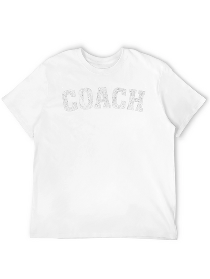 Coach Graphic T-Shirt - Distressed Print Design