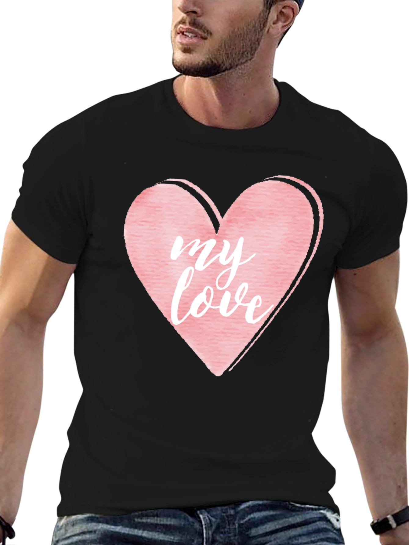 My Love Heart Graphic T-Shirt